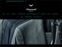 Tablet Screenshot of morronicustom.com